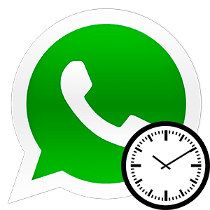 Время в WhatsApp